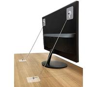 10 Pack, 20 inches Furniture Anchors Kit for Baby Proofing, Adhesive TV Safety Straps Use to Prevent Falling and Anti Tip, No Drill Dresser Or Cabinet to Wall Anchors (xicveiuz)