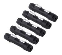 10-Pack 20A 250V Waterproof 3-Pin PowerCON Plug & Socket Set | . Locking powerCON connector set for stage lighting power cable assembly projects(5xE1028M 5xE1029M)