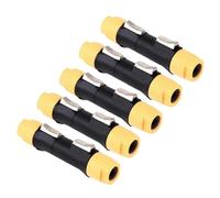 10-Pack 20A 250V Waterproof 3-Pin PowerCON Plug & Socket Set | . Locking powerCON connector set for stage lighting power cable assembly projects(5xE1022M 5xE1023M)
