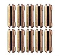 10-Pack 23FP Flexible Pins for Mini Excavator Buckets, Metal Replacement Parts Compatible with T23P D39094 6567620, 2.1x0.75 Inch Heavy Duty Fixing Pins for Construction Equipment
