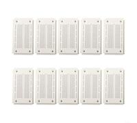 10 Pack 270 Point Solderless Breadboard Set, Breadboard Kit Solderless Breadboards for Arduino Project Small Bread Board Electronics for Circuits PCB Prototype Board