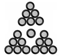 10 Pack 3/4 For BSP Washers for Hose Strainers for Dishwashers and Showers (Black)