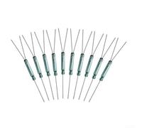 10 Pack 3 Pin SPDT Glass Reed Switch N/O N/C, 2.5x14mm Magnetic Induction Sensor for IoT Projects, 60V 0.25A