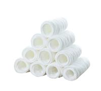 10 Pack 3-Ply White Cotton Cloth Diapers for Babies 46x17cm