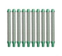 10 Pack 30 Mesh Airless Spray Filter Inserts, 304 Stainless Steel Replacement for Wagner & Aftermarket Sprayers, 103mm x 10.5mm for Paints Enamels Primers