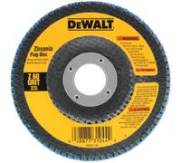 10 Pack - 4-1/2 In. 80-Grit Zirconia Flap Disc - DW8309