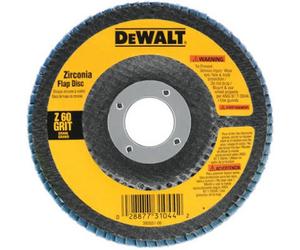 10 Pack - 4-1/2 In. 80-Grit Zirconia Flap Disc - DW8309