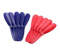 10 Pack 46mm 0.8mm 1.0mm CW CCW AB Propellers Compatible With 716 615 720 Coreless Motor Compatible With Airplane Drone(1.0MM HOLE)