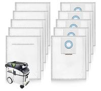 10 Pack 496186 Selfclean Filter Vacuum Bags for FestooCT 36 CTL 36 CTM 36 Dust Extractor Baa for FestoolVacuum Cleaner