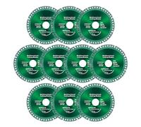 10 Pack 5 Inch Indestructible Disc 2.2 for Angle Grinder 7/8'', Indestructible Disc for Grinder,Composite Multifunctional Cutting Discs for Smooth Cutting、 Chamfering、 Grinding Materials（125mm）