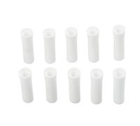 10 Pack 5mm Ceramic Nozzle Tip Set for Sandblaster Valve Type - for Durable Replacement Nozzles for Paint Removal Metal Polishing Air Compressor Tool