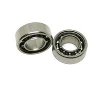 10-Pack 6.35x12.7x4.76mm SR188 Open SR188Z AISI440C Stainless Steel Bearing R188 R188Z Miniature inch for Toys and Remote Control Models(No Seal)