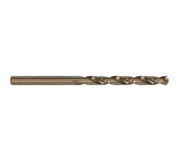 10 PACK 6.5mm Fully Ground HSS Cobalt Drill Bit - Long Life Clog Free Drill Bit