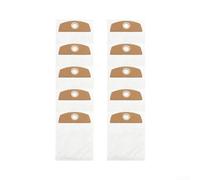 10-Pack 6L Dust Bags for bosch PRO GAS 18V-6LS Cordless Vacuum Cleaner, | Replacement for Part 1 605 411 03X, for l-class Filtration for Model 3 601 JK2 100, Easy Install, Fits 6L Container