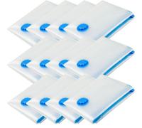10 Pack 70 X 50Cm Vacuum Clothes Storage Bags Seal Vac Bag Space Saving
