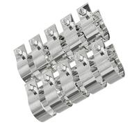 10 Pack - 7mm > 9mm Mini Zinc Fuel Line Hose Clips