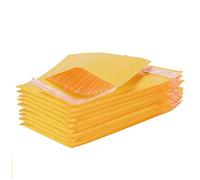 10 Pack A4 Padded Envelopes,A4 Postage Bags,9x12 Inches Yellow Envelopes Bubble Mailers Self Adhesive Kraft Posting Bags for Business and Home Use