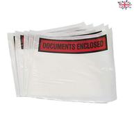 10 Pack A5 Waterproof Self-Sealing Document Enclosed Wallets for Secure Shipping