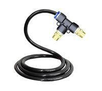 10 Pack Adjustable 2-Head isting Nozzle with isting Syste Nozzle Extension 8 Flexible Extended Pole, Low Pressure Atoization Sprayer Extensions(Size:300c)