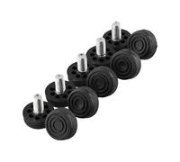 10 pack adjustable furniture feet with plastic base and metric thread screw in system, designed to increase furniture height and reduce noise (M10*30 * 20mm)