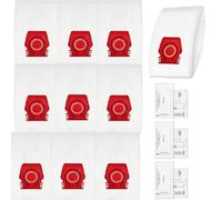 10 Pack Air TU Vacuum Cleaner Bags Replacement for Miele Guard M1 Vacuum Cleaners, with 3 Motor Protection Filters