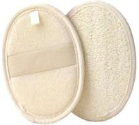 10 Pack All-Natural Loofah Sponges - Exfoliating Body Scrub Pads, Biodegradable Bath Sponges for Men & Women