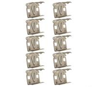 10-Pack Aluminum Solar Panel Water Drain Clips for 30 mm and 35 mm PV Modules - Weather-Resistant Sludge Removal & Cleaning Clips to Enhance Effici(30MM)