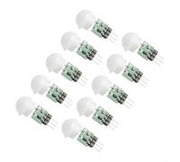 10 Pack AM312 for MINI PIR Motion Sensor Module For DC 27V To 12V Human Body Infrared Detector With Wide Angle Sensing For DIY Projects