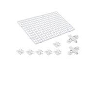 10 Pack Aquarium Lid with Clips, Fish Tank Top Cover Hood, Transparent Fish Tank Lid for Aquariums & Breeder Tanks(Mike,30x30cm)