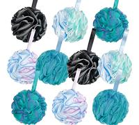 10 Pack Bath Sponge Shower Loofahs 40g,Mesh Pouf Bath Scrunchies Body Wash Puff,Body Scrubber Exfoliating Bath Sponge for Women and Men