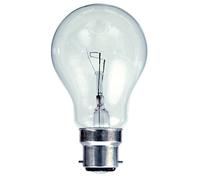 10 Pack - Bell GLS 100W Clear BC Triple Life 3000 Hours Tough Lamp