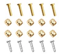 10-Pack Bicycle Hydraulic Disc Brake Olive and Barb Insert Kit, Compatible with Shimano BH59/BH90 and SRAM/Avid Brake Hoses