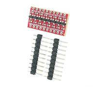 10-Pack Bidirectional Logic Level Shifter Module 3.3V to 5V 4-Channel with Reverse Polarity Protection and 3.3V LDO for UART IIC for spi Compatible with for arduino for raspberry Pi DIY Electronics
