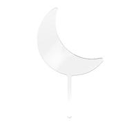 10 PACK Birthday Acrylic Cake No Texts Reusable Board For Baking Wedding Decoration Tool Toppers Birthday Wedding Anniversary Toppers Various Shape Disc