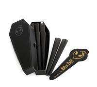 10 Pack Black Pre-Rolled Cones,Rolling papers, (King Size Slim 110mm Papers Cones) Long papers, With Tips & Packing Tubes Included Slow Burning & Ultra Thin