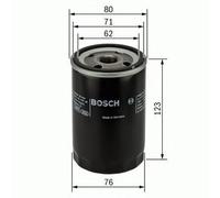 (10 pack) BOSCH CAR OIL FILTER P3033 - 0451103033