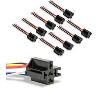 10 Pack Bosch Style 4-Pin Automotive12V Relay Kit