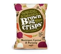 10 Pack | Brown Bag Crisps Veggie Crisps 120g