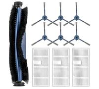 (10 Pack) C20 Omni Replacement Parts for Eufy C20 Omni Robot Vacuum, 1 Roller Brush, 6 Side Brushes, 3 HEPA Filters, C20 Omni Vacuum Accessories Kit