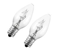 10 Pack C7 7W E12 110V/220V LED Bulbs for Christmas Chandelier, Flea Trap, Decorative Salt Lamp