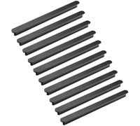 10 Pack Cabinet Handles Solid Aluminum Drawer Pulls Modern Hardware Handle for Kitchen, Bedroom, Bathroom Furniture Grip, Dresser Pull Cupboard Closet Door Knob