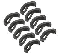 10 Pack Cabinet Pulls Curved Arched Kitchen Handles Modern Hardware Twisted Drawer Handle for Bathroom Furniture Dresser Cupboard Door Metal Pull Home Decoration