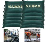 10-pack Capacity Sandbags Waterproof Sandbags Self-absorbing Sandbags For Protecting Porches And Garages(25x120cm)