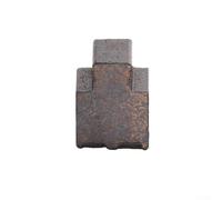 10-Pack Carbon Brushes for Electric Drill Motors - Compatible with RS775, RS750 & RS755 Power Tool Replacement Parts, Grey Motor Brush Set