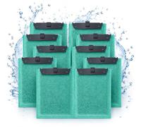 10 Pack Carbon Filter Cartridges for Tetra EasyCrystal Filter Pack C250/300, Replacement Fish Tank Filter Cartridges with Activated Carbon and Zeolite, Aquarium Filter Pads for EasyCrystal Filters