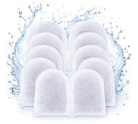 10 Pack Carbon Filter Cartridges for Tetra EasyCrystal Filter Pack C600, Replacement Fish Tank Filter Cartridges with Activated Carbon and Zeolite, Aquarium Filter Pads for EasyCrystal Filters