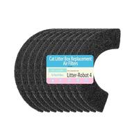 10 Pack Carbon Filters Compatible with Litter Robot 4,Cat Litter Box Filters,Keep Your Home Clean and Fresh