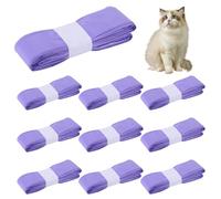 10 Pack Cat Litter Refills Bag, Nappy Refill Bags Compatible with Litter Genie, 15 Feet Cat Litter Refill Cat Litter Disposal Bin for Angelcare Tommee Tippee and Spross Refill Cassettes, No Cartridge