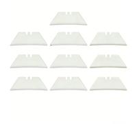 10 Pack Ceramic Utility Blades Multi-Purpose Replacement Blades Ceramic Sharp Knife Blade for Utility Knives Box Cutters Paper Trimmers