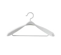 10 Pack Clothes Hangers Made from Reinforced Plastic No Bumps Coat Hanger Adult with 360 Degree Rotatory Hook - 44 cm Long